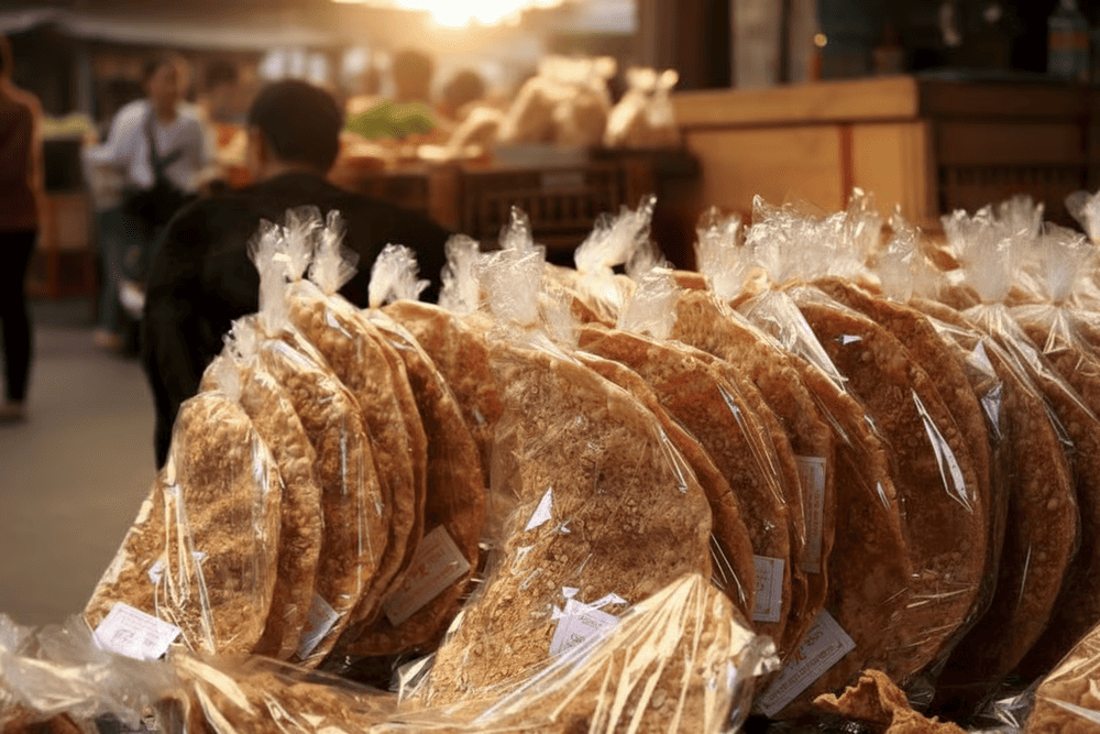 Bánh đa có thể dùng làm món ăn vặt thơm ngon